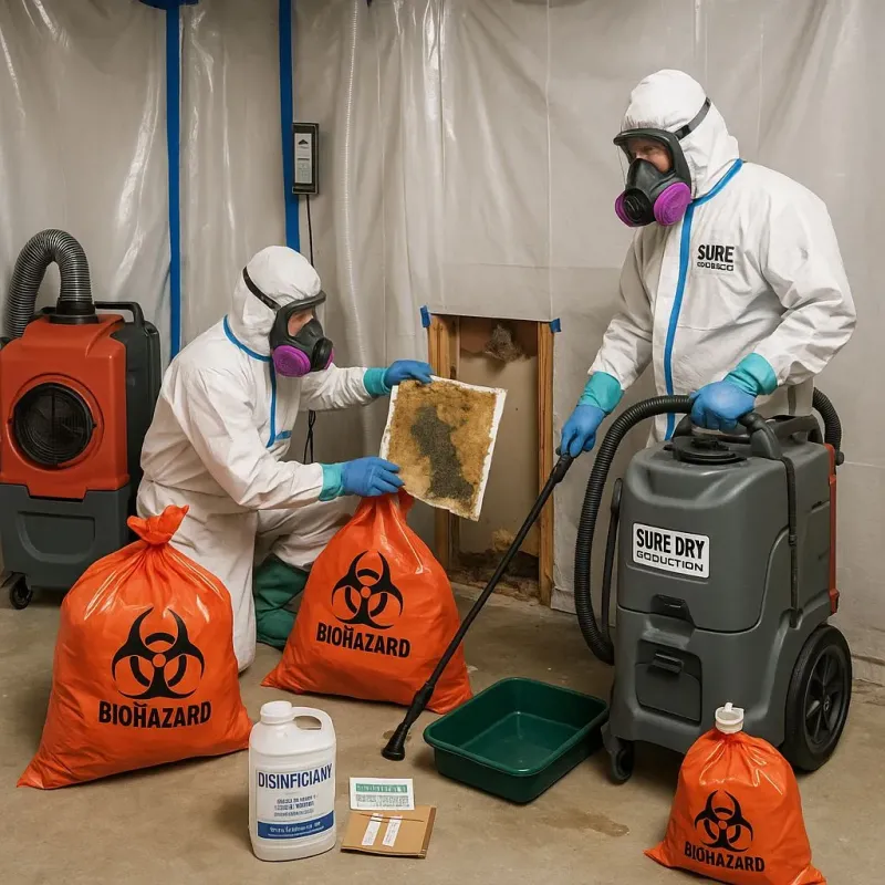 Contaminated Water Handling Protocols process in Fontana, WI
