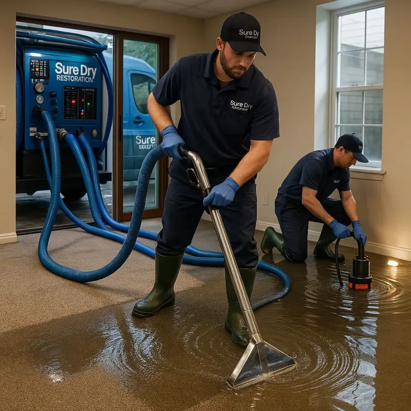 Water Extraction and Removal process in Fontana, WI